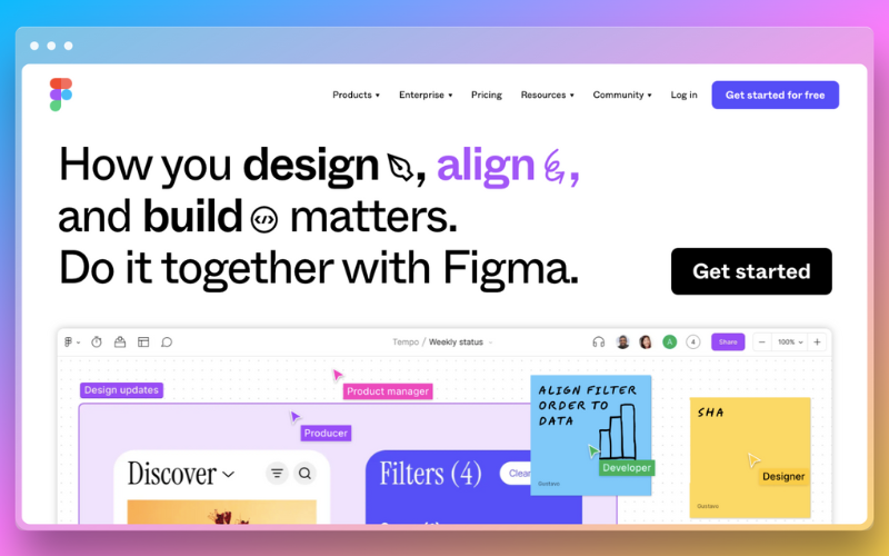 Figma wireframe tool