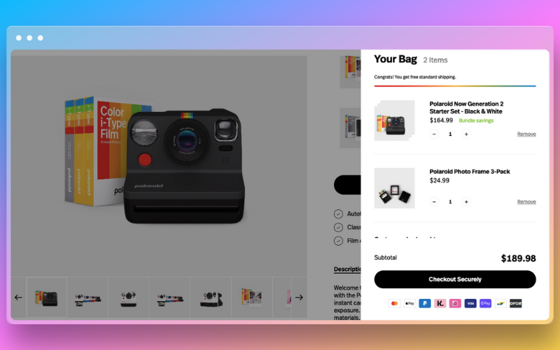 effective product page layout by adding wishlist