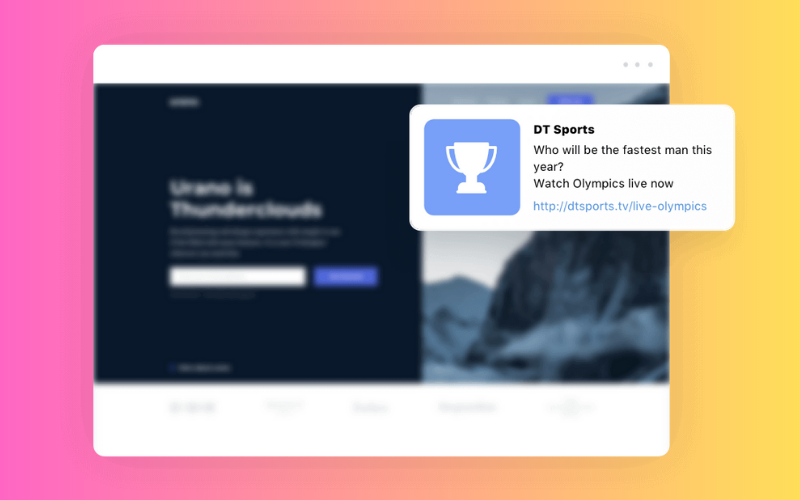 Push Notification Web Trends