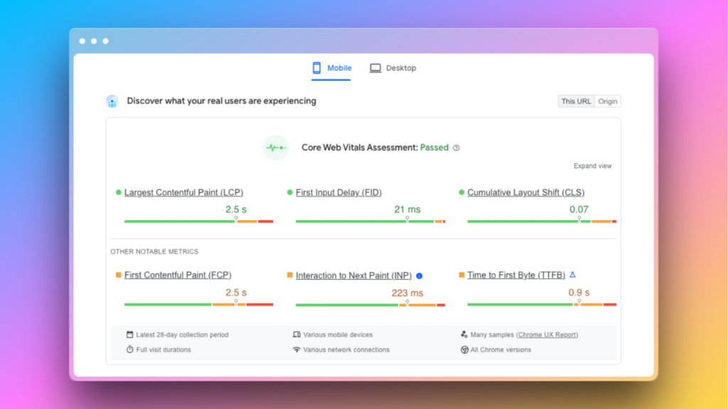 optimize core web vitals to speed up your WordPress site for mobile users