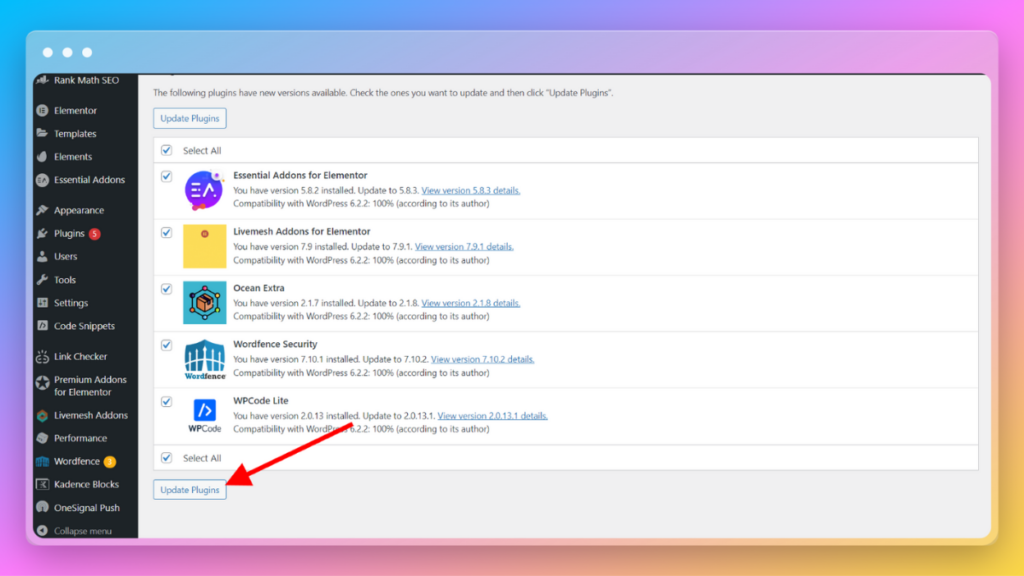 always keep your software up to date