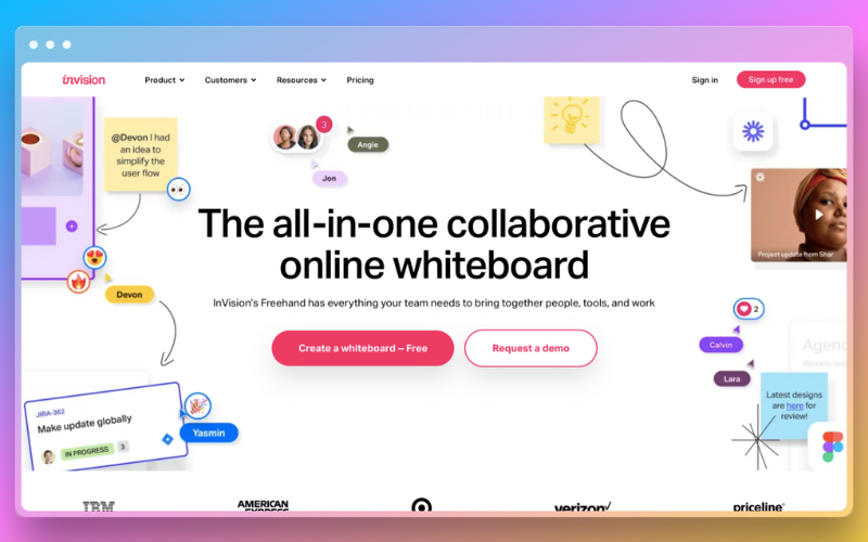 Invision wireframe tool