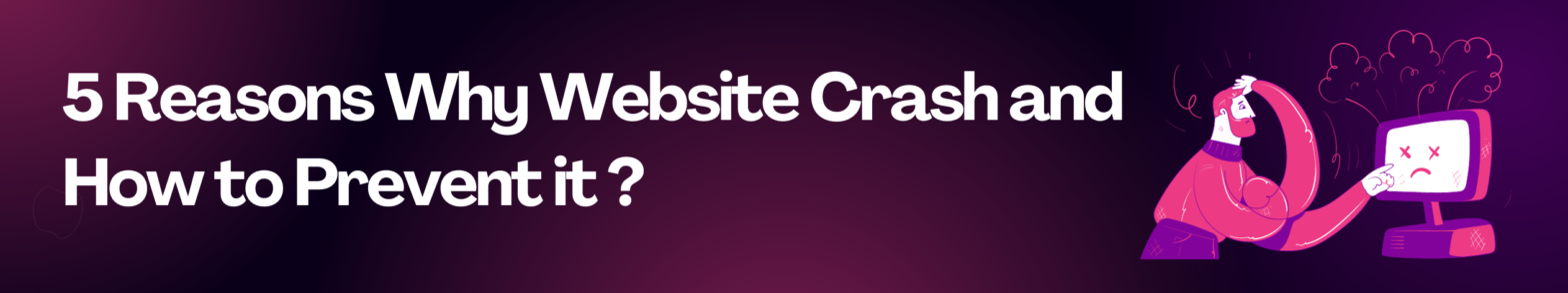 5 reasons why website crash